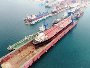 “M/T Nordic Pollux”, Beşiktaş Tersanesi’nde bakıma alındı