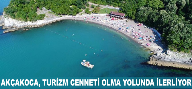 Akçakoca, turizm cenneti olma yolunda ilerliyor
