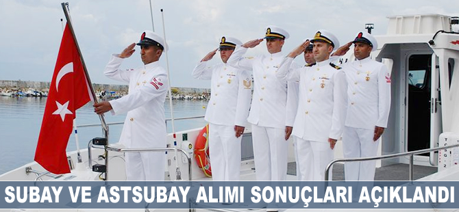 Sahil Güvenlik Komutanlığı subay ve astsubay alımı sonuçları açıklandı