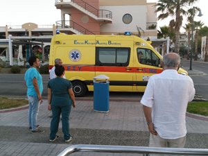 Kos Adası'nda yaralanan 2 Türk Bodrum'a getirildi