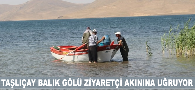 Taşlıçay Balık Gölü, ziyaretçi akınına uğruyor