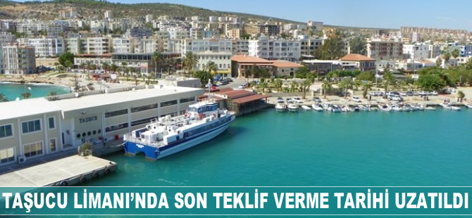 Taşucu Limanı'nda son teklif verme tarihi uzatıldı