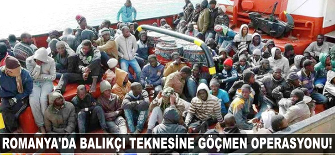 Romanya'da göçmen operasyonu yapıldı