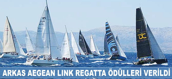Arkas Aegean Link Regatta'da ödüller verildi