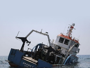 'Arama-1' gemisinin kazası çok yönlü araştırılıyor