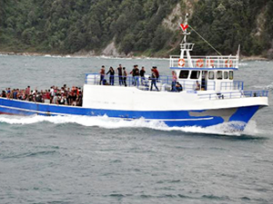 Sahil Güvenlik Bartın'da 160 kaçak göçmen yakaladı