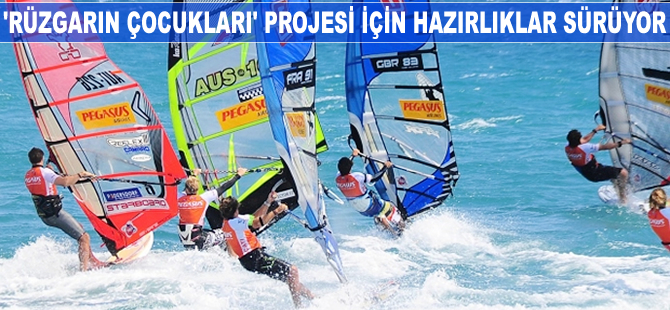 ‘Rüzgarın Çocukları’adlı projeyle lisanslı sörfçüler yetişiyor