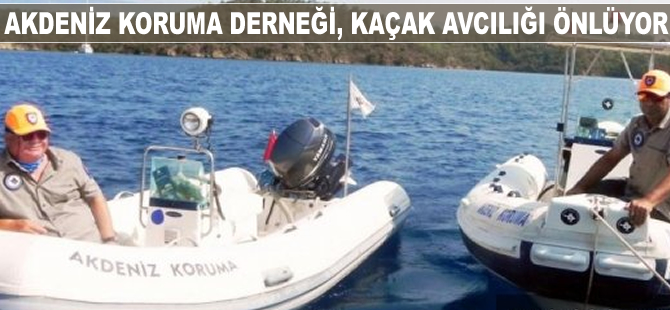Akdeniz Koruma Derneği, kaçak avcılığı önlemeye devam ediyor