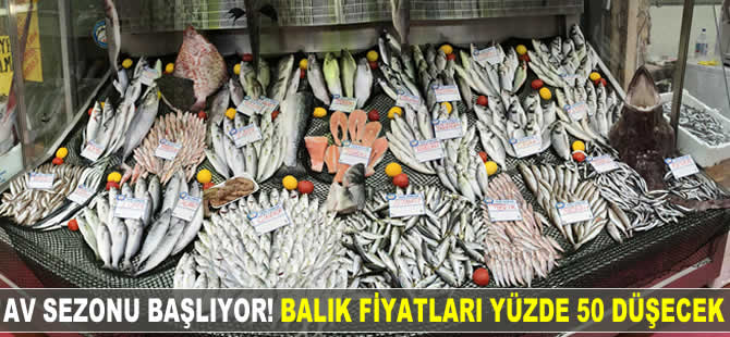 Av sezonu başlıyor! Balık fiyatları yüzde 50 düşecek