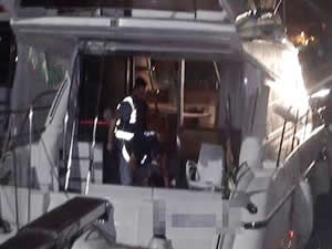 İstanbul'da lüks yata narkotik baskını yapıldı