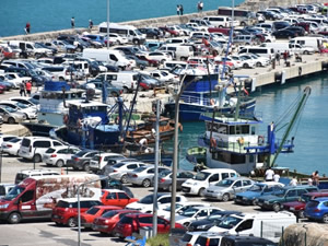 Amasra'da bayram yoğunluğu yaşanıyor