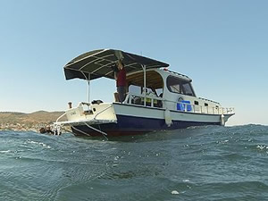 İlk arkeolojik araştırma teknesi, Urla'da hizmete alındı