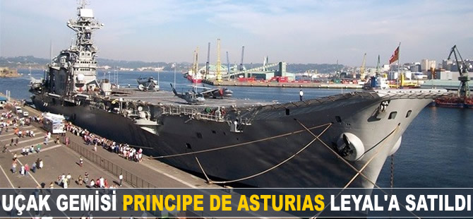 'Principe de Asturias' isimli uçak gemisi söküm için Aliağa'ya satıldı