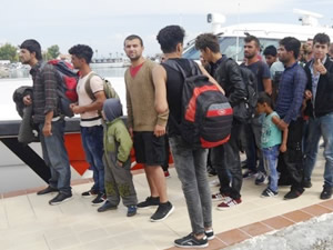 Çanakkale’de 31 kaçak göçmen yakalandı