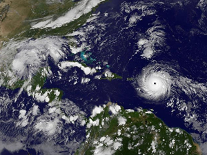 'Irma Kasırgası' en güçlü Atlas Okyanusu fırtınası olarak kayda geçti