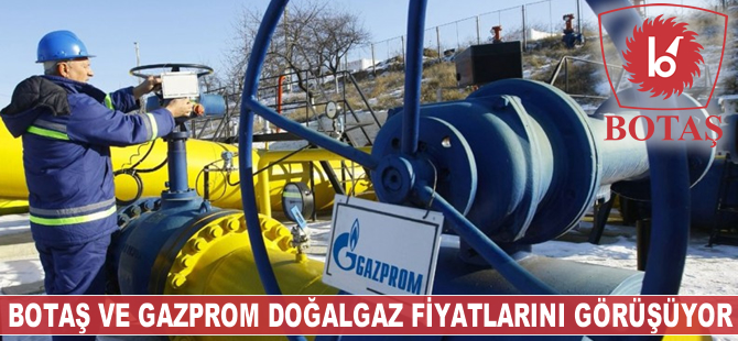 Gazprom ve BOTAŞ doğalgaz fiyatlarını görüşüyor
