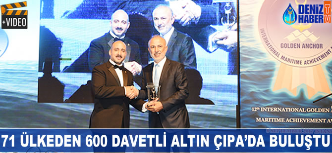 71 ülkeden 600 davetli Altın Çıpa'da buluştu