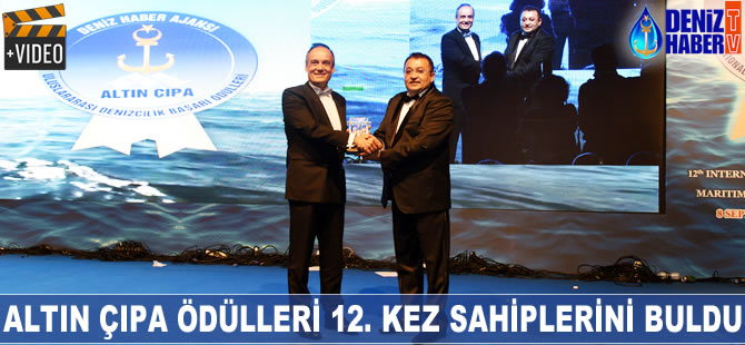 12. Altın Çıpa Denizcilik Başarı Ödülleri sahiplerini buldu