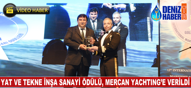 Yat ve Tekne İnşa Sanayi Ödülü Mercan Yachting'e verildi