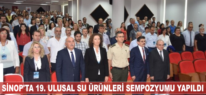 19. Ulusal Su Ürünleri Sempozyumu yapıldı