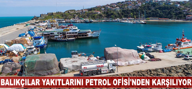 Balıkçılar yakıtlarını Petrol Ofisi’nden karşılıyor
