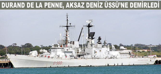 İtalyan askeri eğitim gemisi, Aksaz Deniz Üssü'ne demirledi