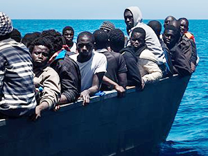 Libya sahillerinde 1047 göçmen kurtarıldı