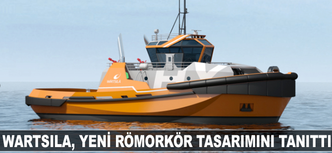 Wartsila yeni hibrit römorkör tasarımını tanıttı