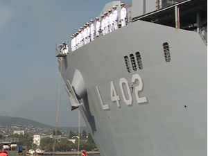 TCG Bayraktar gemisi Novorossiysk’e demirledi