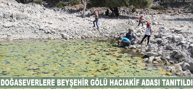 Doğaseverlere Hacıakif Adası tanıtıldı