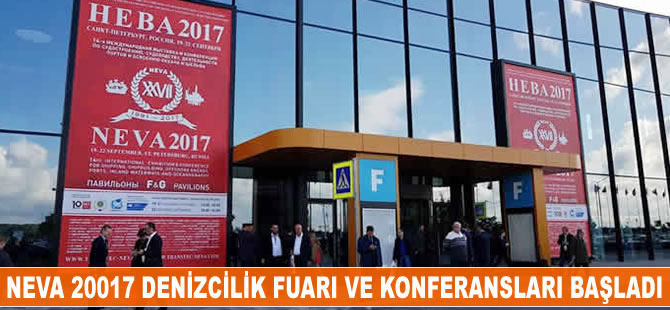 NEVA 2017 Rusya Uluslararası Denizcilik Fuarı ve Konferansları başladı