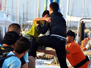 Sahil Güvenlik Bodrum'da 18 kaçak göçmen yakaladı