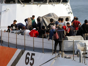 Sahil Güvenlik Muğla'da 18 kaçak göçmen yakaladı