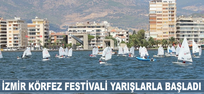 İzmir Körfez Festivali yarışlarla başladı