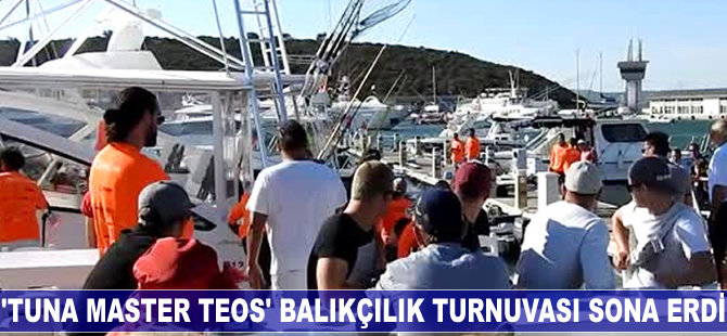 "Tuna Master Teos" balıkçılık turnuvası sona erdi