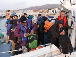 Çanakkale'de 35 kaçak göçmen yakalandı