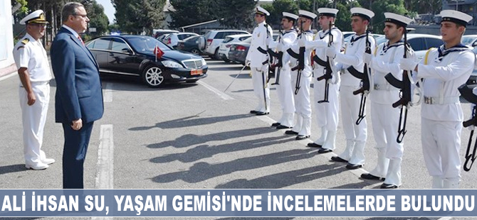 Ali İhsan Su, Sahil Güvenlik Akdeniz Bölge Komutanlığı'nı ziyaret etti