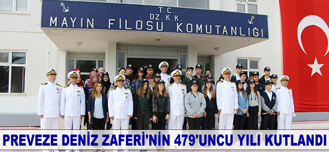 Preveze Deniz Zaferi, Erdek Mayın Filosu Komutanlığı'nda kutlandı