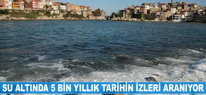 Su altında 5 bin yıllık tarihin izleri aranıyor