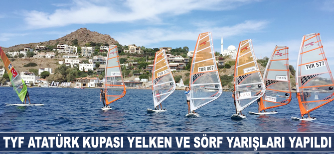 Türkiye Yelken Federasyonu Atatürk Kupası yarışları yapıldı