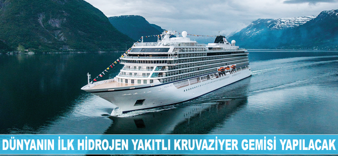 Dünyanın ilk hidrojen yakıtlı kruvaziyer gemisi yapılacak