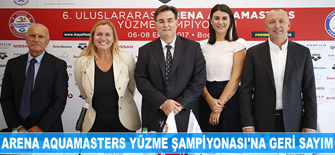 Arena Aquamasters Yüzme Şampiyonası'na geri sayım başladı