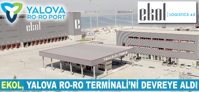 Yalova Ro-Ro Terminali’nde ilk sefer yapıldı