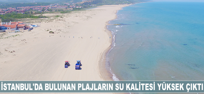 İstanbul'da bulunan plajların su kalitesi yüksek çıktı