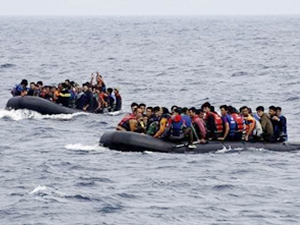 Sahil Güvenlik Balıkesir’de 75 kaçak göçmen yakaladı