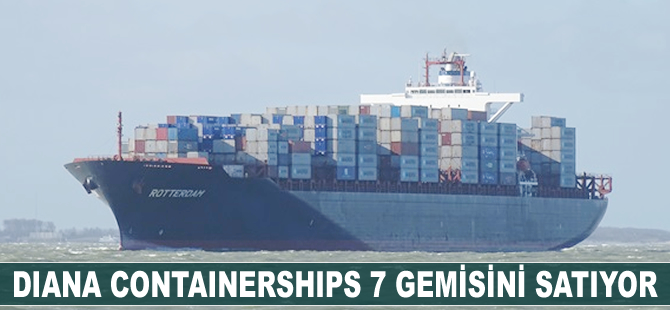 Diana Containerships, 7 gemisini 104 milyon dolara sattı