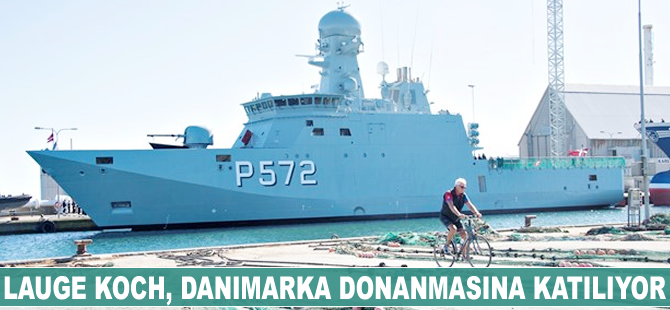 Lauge Koch, Danimarka donanmasına katılıyor