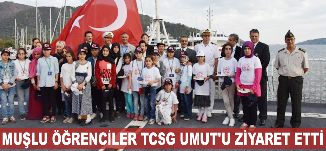 Muşlu öğrenciler TCSG Umut'u ziyaret etti