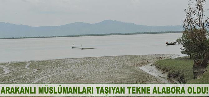 Arakanlı Müslümanları taşıyan tekne alabora oldu!