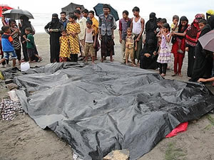 Arakan'daki tekne kazasında 23 kişi hayatını kaybetti